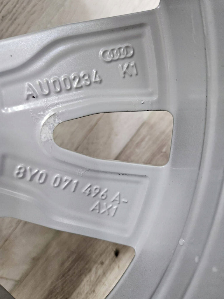 1x Alufelge 16 Zoll 6.5" 5x112 43ET Glanz Silber 8Y0071496A Audi A3 Rim Wheel FEL8932735474fe