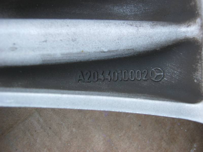1x Alufelge 17 Zoll 7.5" 5x112 47ET A2044010002 Mercedes-Benz W204 Rim Wheel FEL1197043485iw