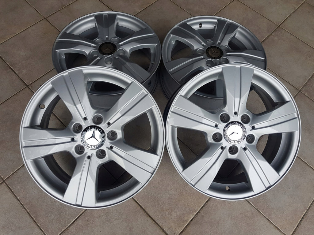 4x Alufelge 16 Zoll 6.0" 5x112 45ET A1694012202 Mercedes-Benz W245 W169 FEL4087902842kn