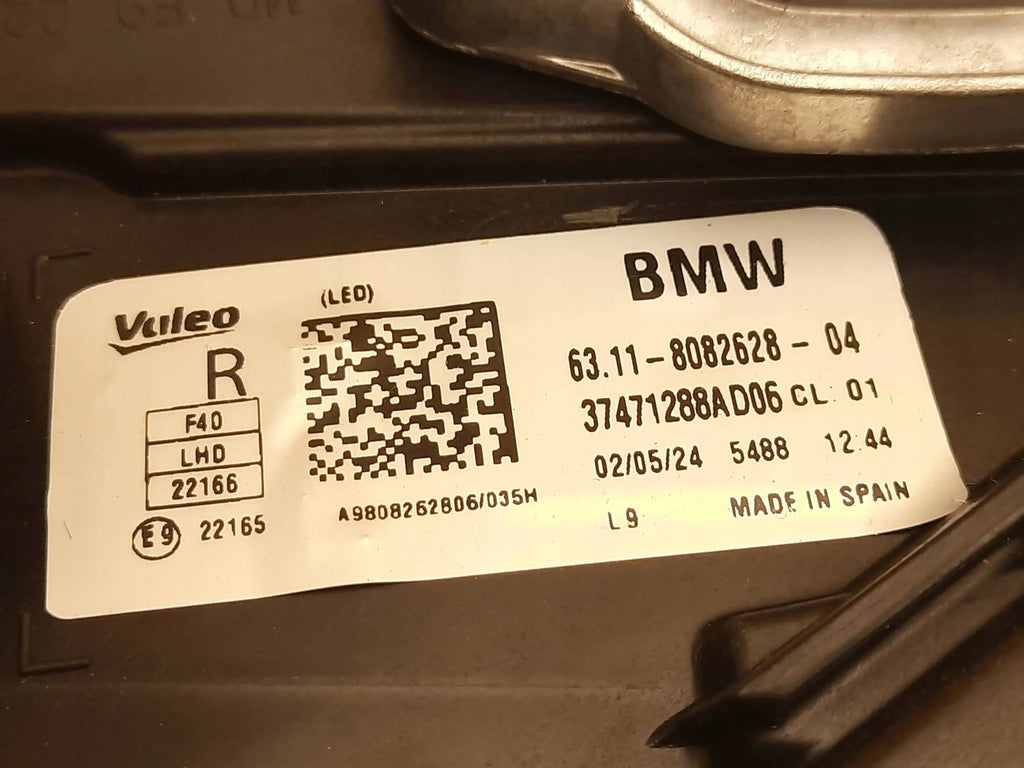 Frontscheinwerfer BMW 1 F40 8082628-04 LED Rechts Scheinwerfer Headlight SCH1550080907qh