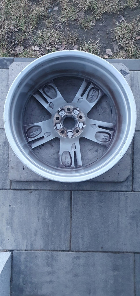 1x Alufelge 19 Zoll 8.0" 5x112 39ET Glanz Silber 80A601025D Audi Q5 Rim Wheel FEL1072573073zo