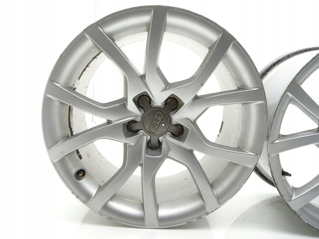 4x Alufelge 18 Zoll 8.5" 5x112 29ET Glanz Silber 8T0601025E Audi A4 B6 B7 FEL9995433135xf