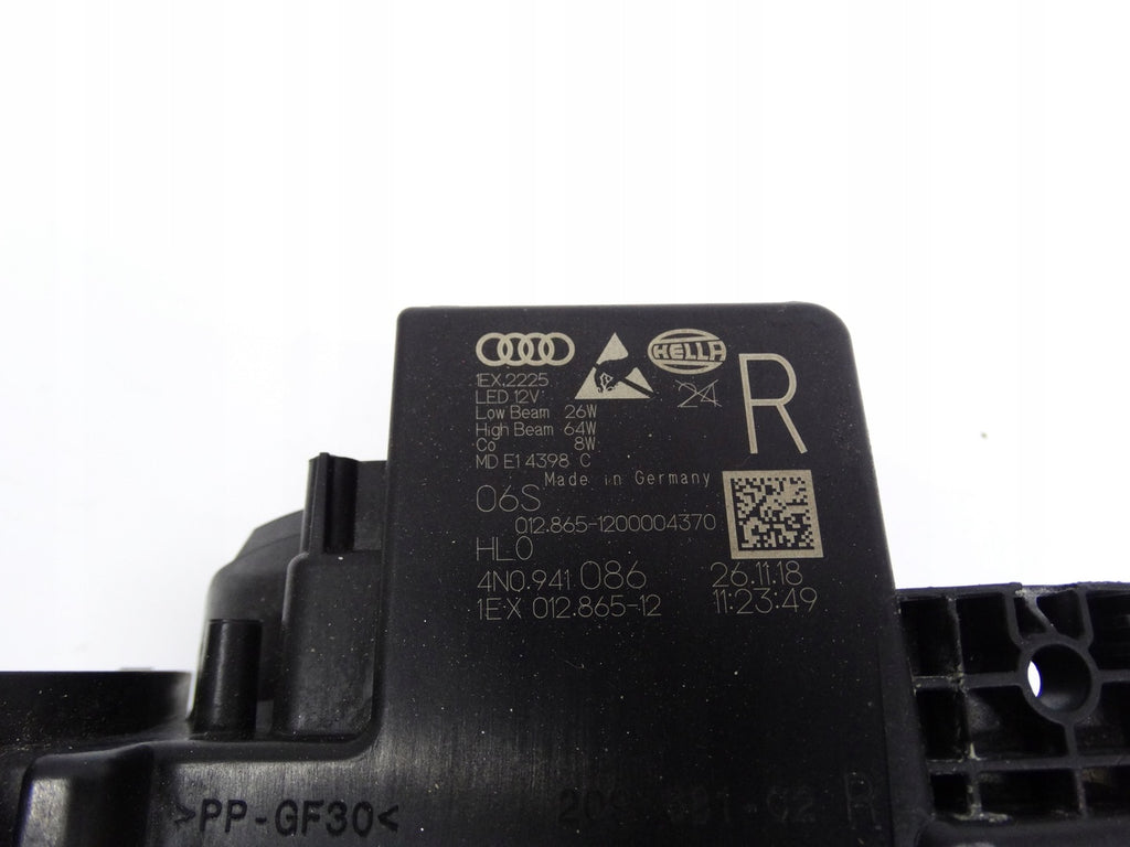 Frontscheinwerfer Audi A8 D5 4N0941086 Laser Rechts Scheinwerfer Headlight SCH1612093050zf
