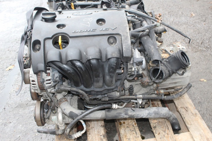 Motor Hyundai Kia I30 I20 Venga G4FC G4FG 1.6 162TKm 2009 Benzin Engine Komplett MOT6526324281an