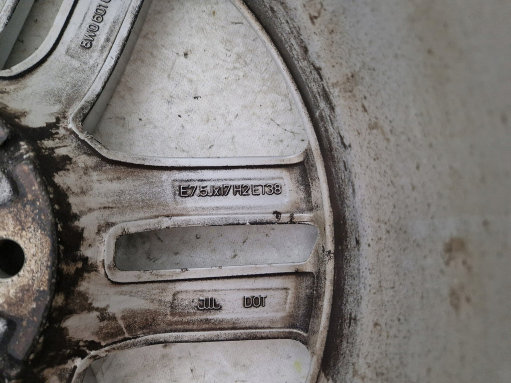 1x Alufelge 17 Zoll 7.5" 5x112 38ET Glanz Silber 8W0601025E Audi A4 Rim Wheel FEL2779881751if