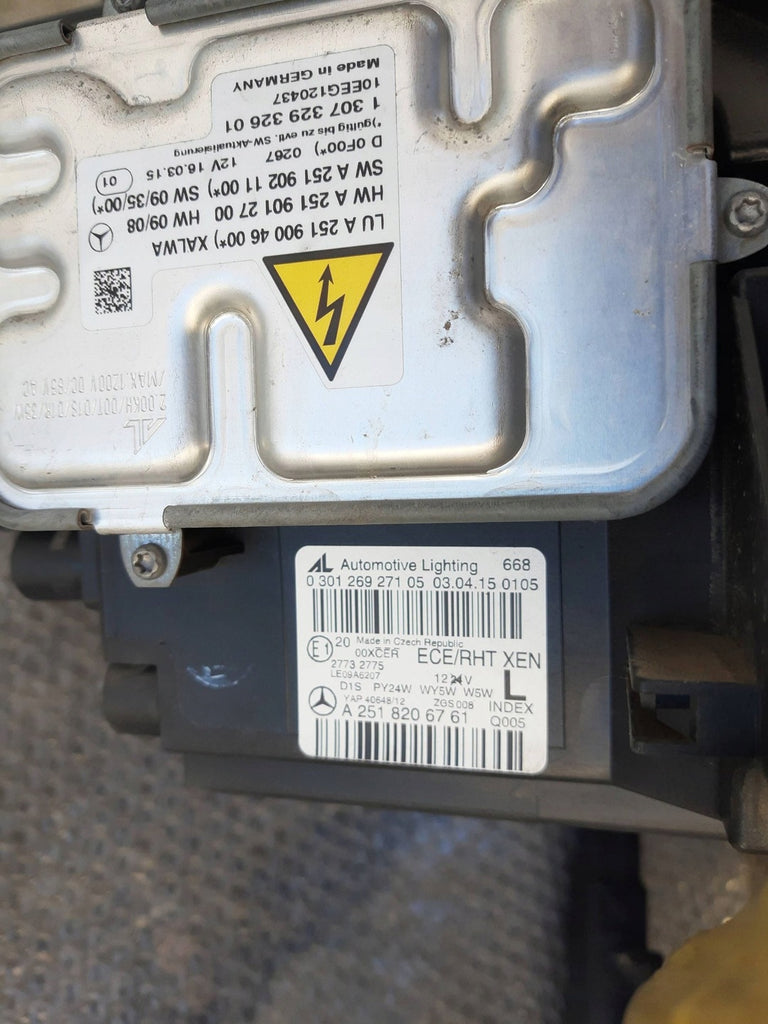 Frontscheinwerfer Mercedes-Benz W251 A2518206861 A2518206761 Xenon Ein Satz SCH3579878737yt