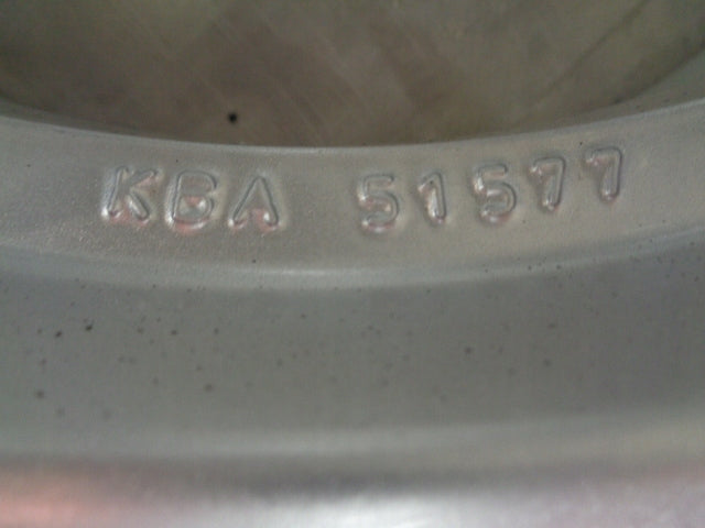 4x Alufelge 16 Zoll 6.0" 5x112 43ET Glanz Silber Rim Wheel FEL6036442867gz