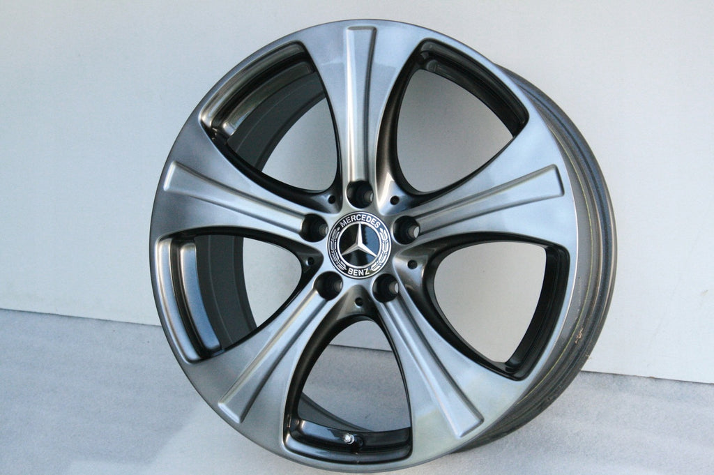 4x Alufelge 18 Zoll 8.0" 5x112 38ET Glanz A2534010800 Mercedes-Benz Glc Coupe