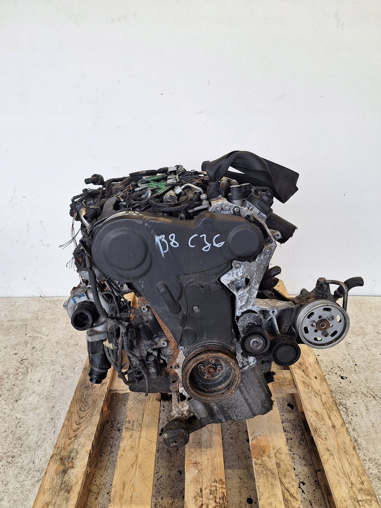 Motor Audi A4 B8 CJC 2.0 TDI Diesel Engine Unkomplett