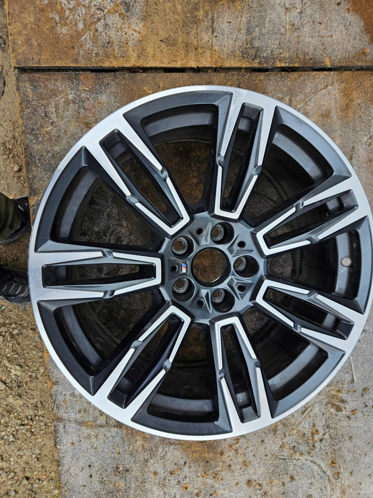 1x Alufelge 19 Zoll 8.5" 5x110 29ET Glanz Schwarz 5A324E0 BMW 5 Rim Wheel FEL8794171201yy