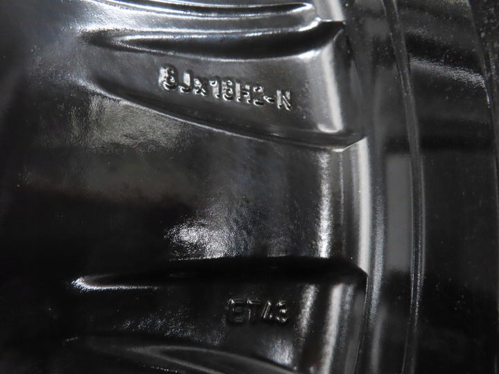 1x Alufelge 18 Zoll 8.0" 5x112 43ET Glanz Schwarz A2134013700 Mercedes-Benz W213 FEL8127687553ou