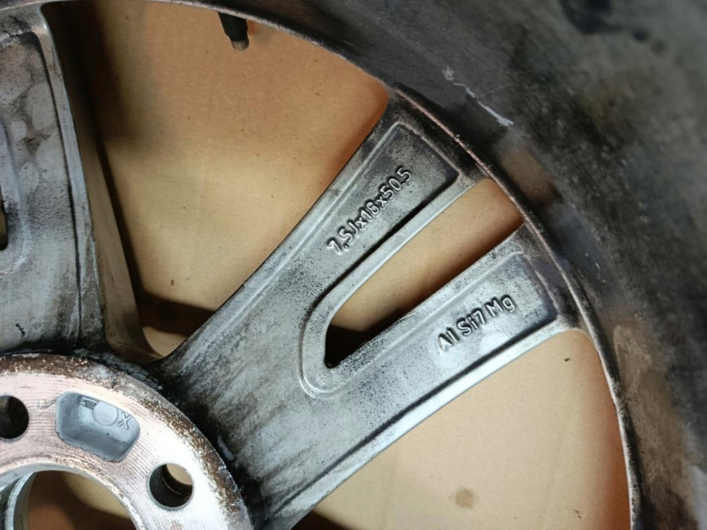 1x Alufelge 18 Zoll 8.0" 5x108 50 5ET Volvo V60 Xc70 Xc60 Ii Rim Wheel