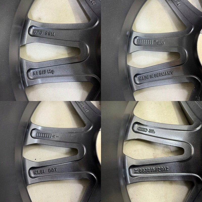 1x Alufelge 18 Zoll 7.5" 5x112 46ET Matt Graphit 82A601025AF Audi Rim Wheel FEL2421219689gt