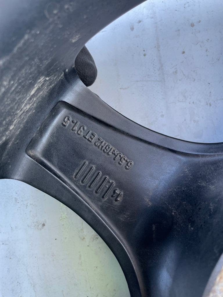 1x Alufelge 16 Zoll 6.5" 5x114.3 31 5ET 56R665548 Rim Wheel