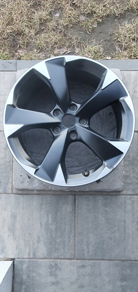 1x Alufelge 18 Zoll 7.5" 5x112 46ET Glanz Schwarz 5FA601025H Cupra Leon FEL4017131815hp