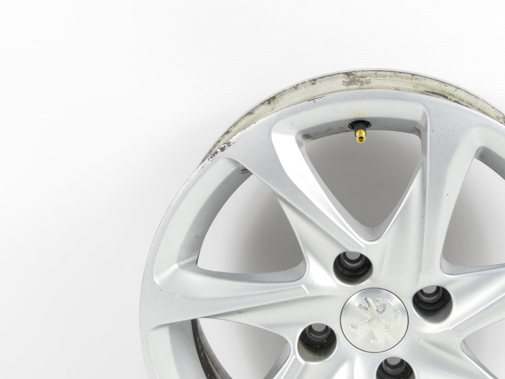 1x Alufelge 15 Zoll 6.0" 4x108 Schwarz 9673773577 Peugeot 208 Hatchback I FEL5287173105ki