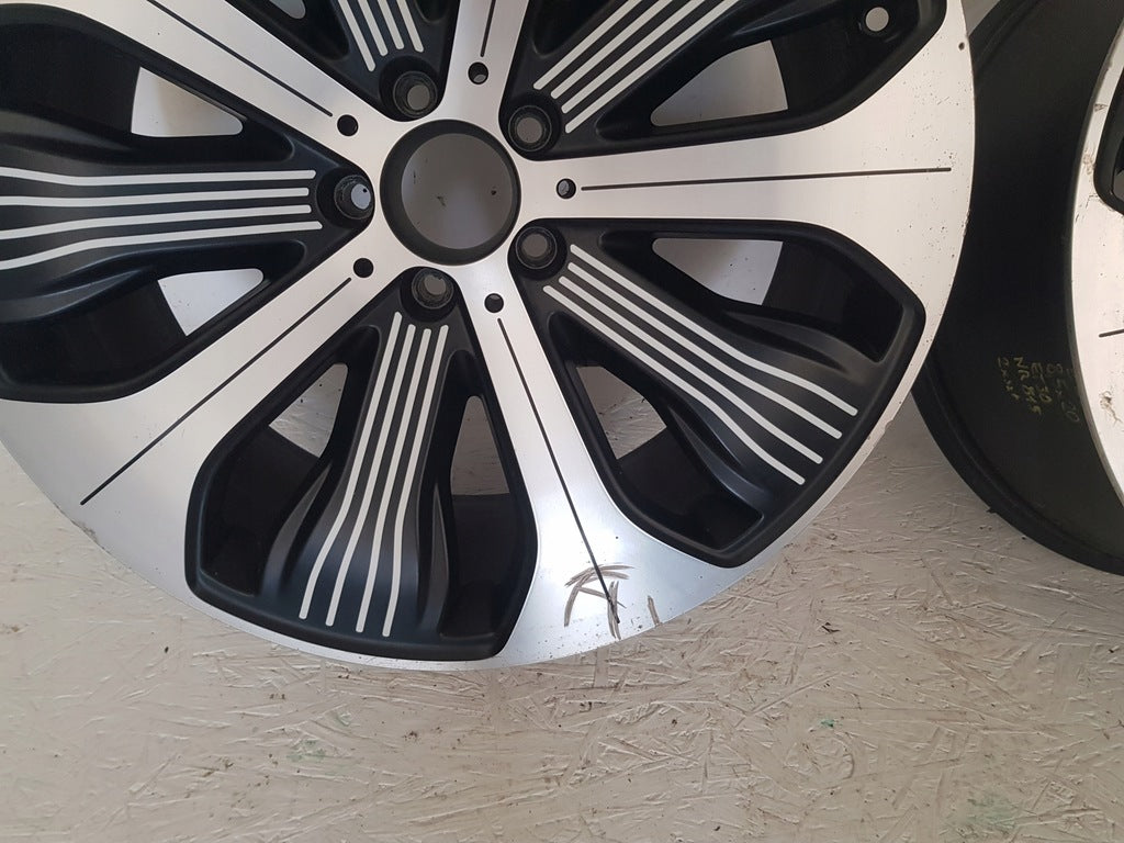 1x Alufelge 20 Zoll 8.5" 5x112 30ET Glanz Schwarz A2934010500 Mercedes-Benz Eqc FEL8417116142ym