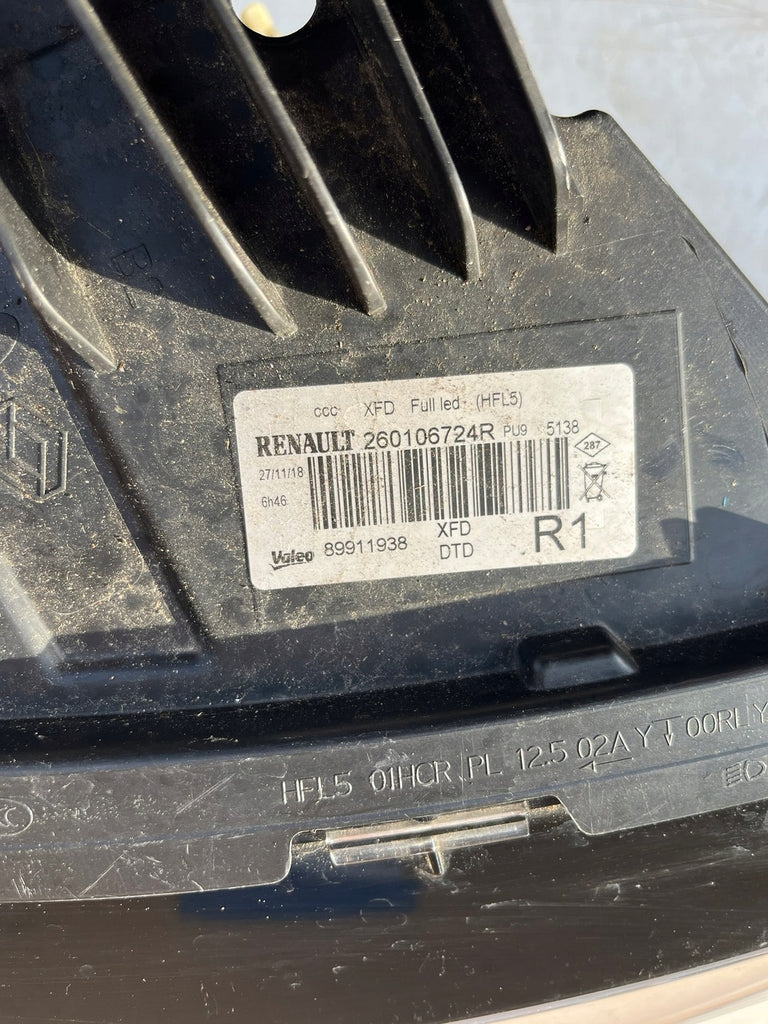 Frontscheinwerfer Renault Talisman 260106724R LED Rechts Scheinwerfer Headlight SCH2760249430vm
