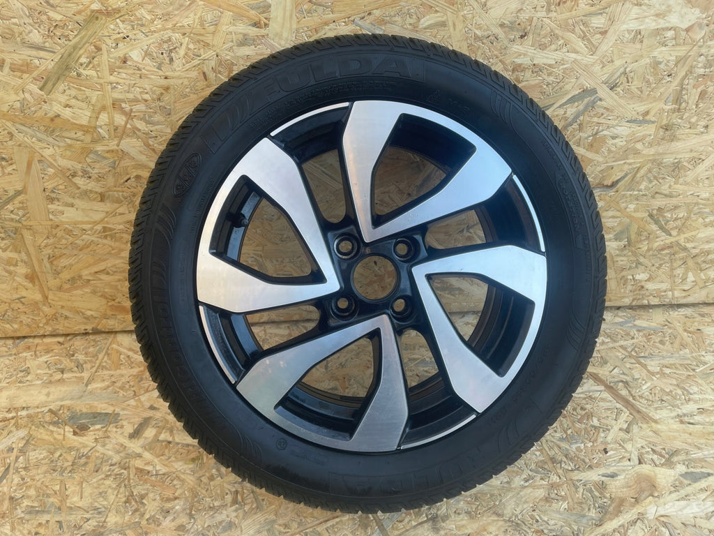 1x Alufelge 15 Zoll 5.5" 4x100 41ET 1S0601025CE VW Up Rim Wheel FEL2028743977sn