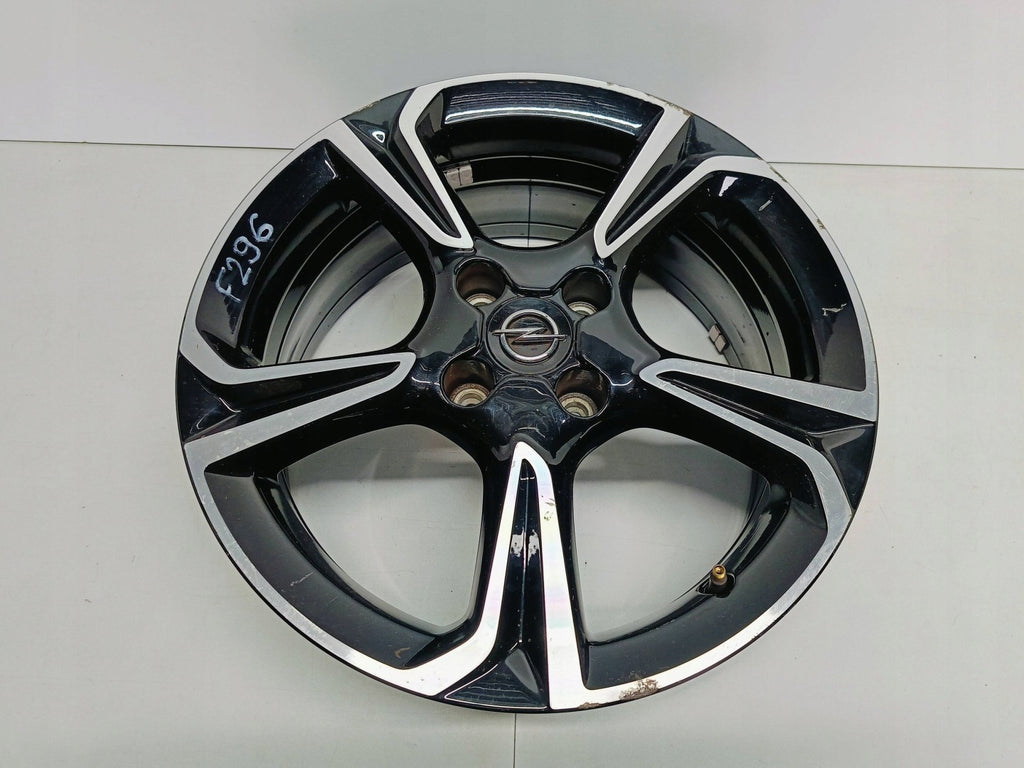 1x Alufelge 17 Zoll 7.0" 4x108 38ET Glanz Schwarz 39182183 Opel Corsa F FEL9033540599od