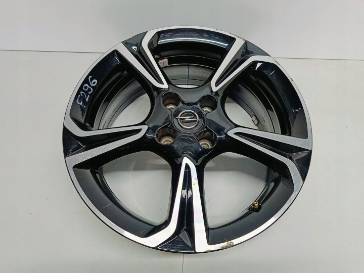 1x Alufelge 17 Zoll 7.0" 4x108 38ET Glanz Schwarz 39182183 Opel Corsa F FEL9033540599od