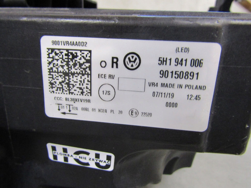 Frontscheinwerfer VW Golf VIII 5H1941006 LED Rechts Scheinwerfer Headlight SCH3664263402ux