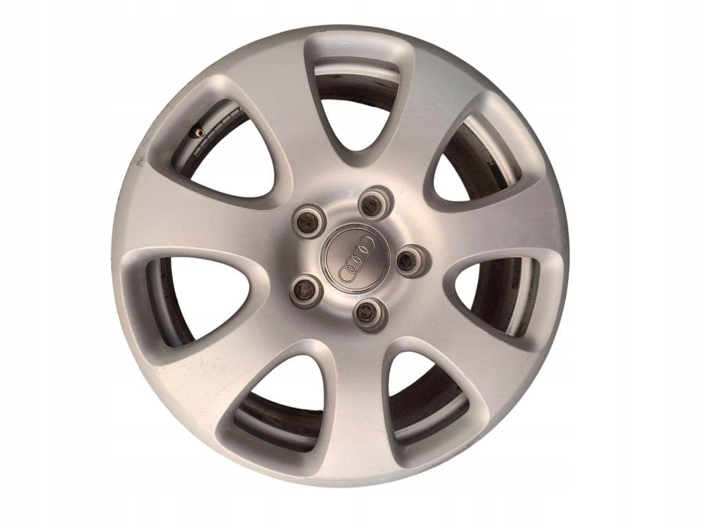 1x Alufelge 18 Zoll 7.5" 5x130 60ET Glanz Silber 4L0601025E Audi Q7 Rim Wheel FEL1120529319oi