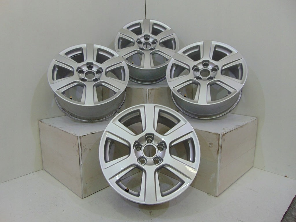 4x Alufelge 17 Zoll 7.0" 5x112 33ET Glanz Silber 8R0601025S Audi Q5 Rim Wheel FEL2819700195ln