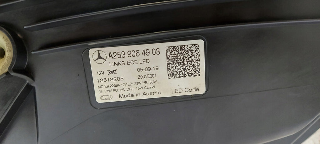 Frontscheinwerfer Mercedes-Benz Glc A2539064903 LED Links Scheinwerfer Headlight SCH6016762627mx