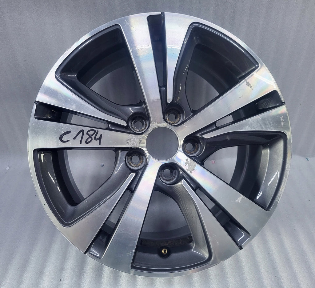 1x Alufelge 16 Zoll 7.0" 5x108 44ET Glanz Graphit 9677989977 MA-DAR81 Mg 308 Ii FEL4489086523ta