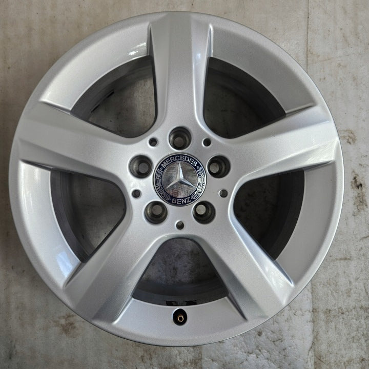 4x Alufelge 16 Zoll 7.0" 5x112 37 5ET A1724010102 Mercedes-Benz Cla Clk Slc Slk FEL6165909561he
