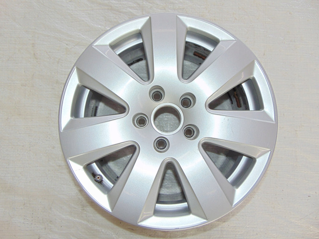 1x Alufelge 16 Zoll 7.5" 5x112 45ET Glanz Silber 4F0601025AJ Audi A6 C6