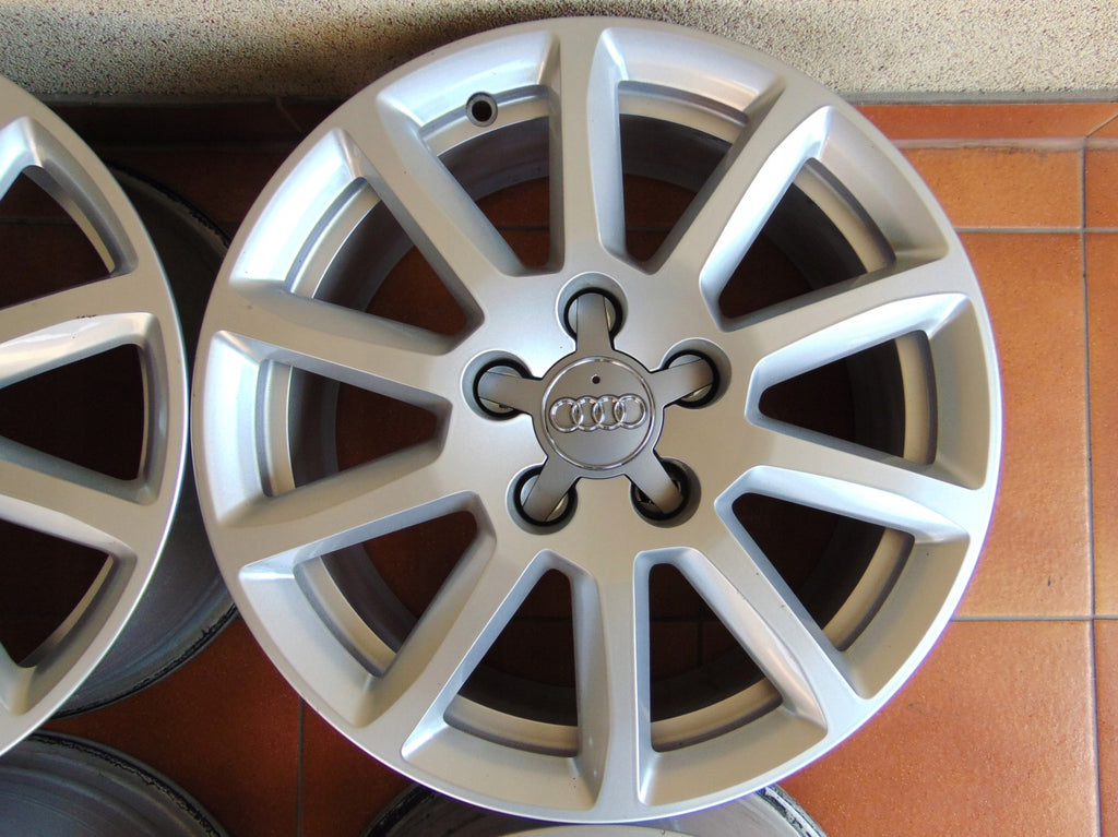 4x Alufelge 16 Zoll 7.5" 5x112 45ET Glanz Silber 8K0601025F Audi A4 B8 Rim Wheel FEL6815046532qx