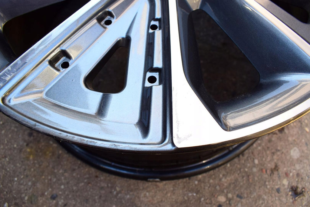 1x Alufelge 17 Zoll 7.0" 5x114.3 50ET Glanz Grau 52910-J2000 Kia Optima Mg