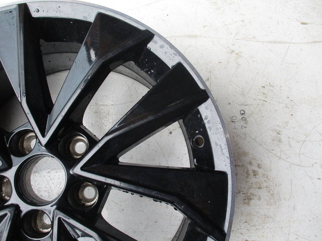 1x Alufelge 16 Zoll 7.0" 5x100 46ET Glanz Graphit 6V0601025J Mg Fabia Iii