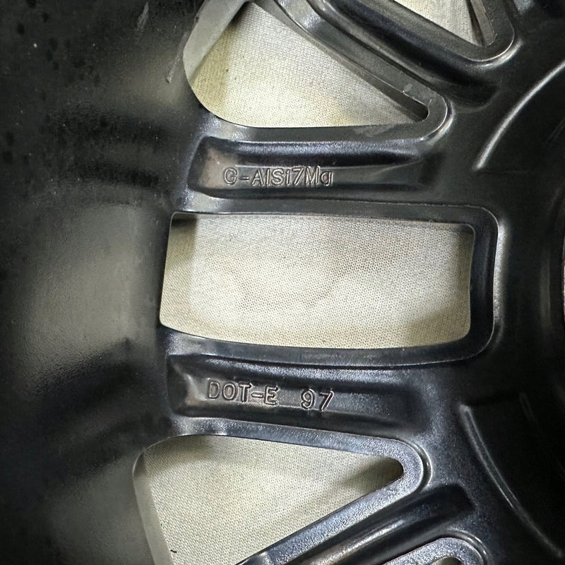 1x Alufelge 17 Zoll 7.5" 5x114.3 40ET Glanz Schwarz PW457-02008 Toyota Corolla FEL9962179197rc