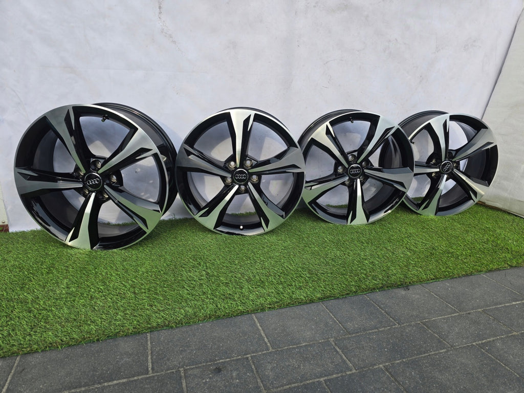 4x Alufelge 19 Zoll 7.0" 5x112 34ET Glanz Schwarz 80A601025K Audi Q5 Rim Wheel FEL8965011367sx