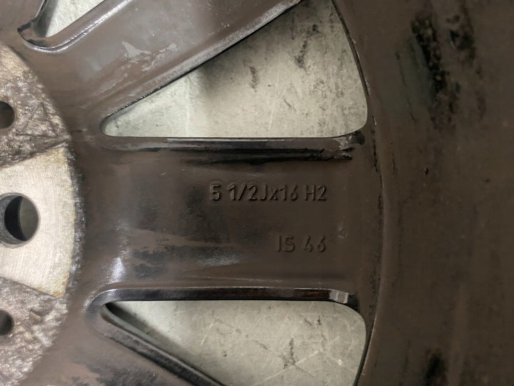 1x Alufelge 16 Zoll 5.5" 5x112 46ET 6866674 Mini F57 F56 F55 Rim Wheel FEL9023078648vk