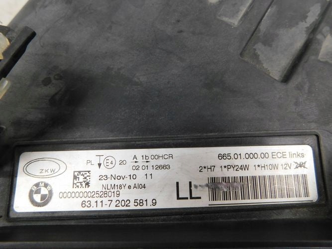 Frontscheinwerfer BMW 3 E91 E90 72025819 Links Scheinwerfer Headlight