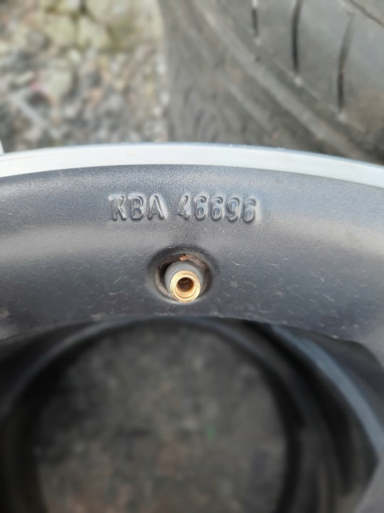 1x Alufelge 19 Zoll 9.0" 5x112 5N0071499 KBA46696 VW Tiguan Rim Wheel FEL6191686120gr