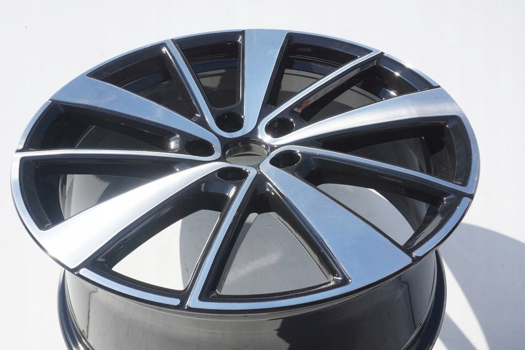 1x Alufelge 19 Zoll 8.0" 5x108 50ET Glanz Schwarz 31680895 Polestar Rim Wheel