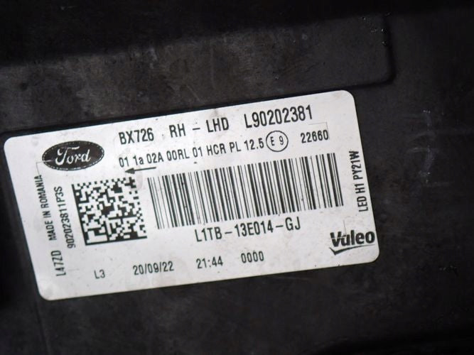 Frontscheinwerfer Ford Puma L1TB-13014-GJ LED Rechts Scheinwerfer Headlight SCH1655562920aw