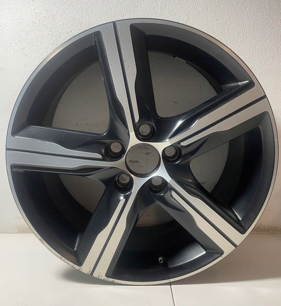 1x Alufelge 17 Zoll 7.0" 5x108 50ET Matt Schwarz 31423871 Volvo V40 Rim Wheel FEL6567105379kg