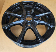 Load image into Gallery viewer, 1x Alufelge 15 Zoll 6.0" 4x108 45ET Glanz Schwarz H1BJ-1007-J1A Ford Fiesta FEL7469881503ez