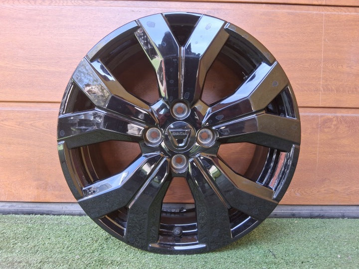 1x Alufelge 16 Zoll 6.5" 4x100 45ET 403004026R 403009410R Dacia Sandero Clio I FEL1032111055az