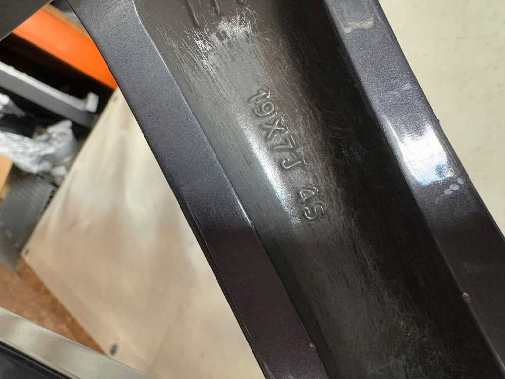 1x Alufelge 19 Zoll 7.0" 5x114.3 45ET Glanz Grau 9965117090 Mazda Cx-5 Mg