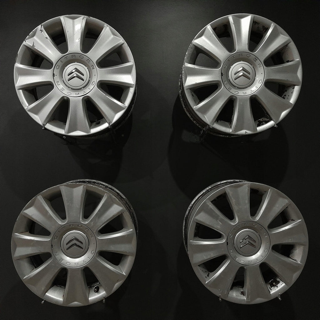 4x Alufelge 16 Zoll 6.5" 4x108 26ET Citroën I Rim Wheel FEL4522816934pw