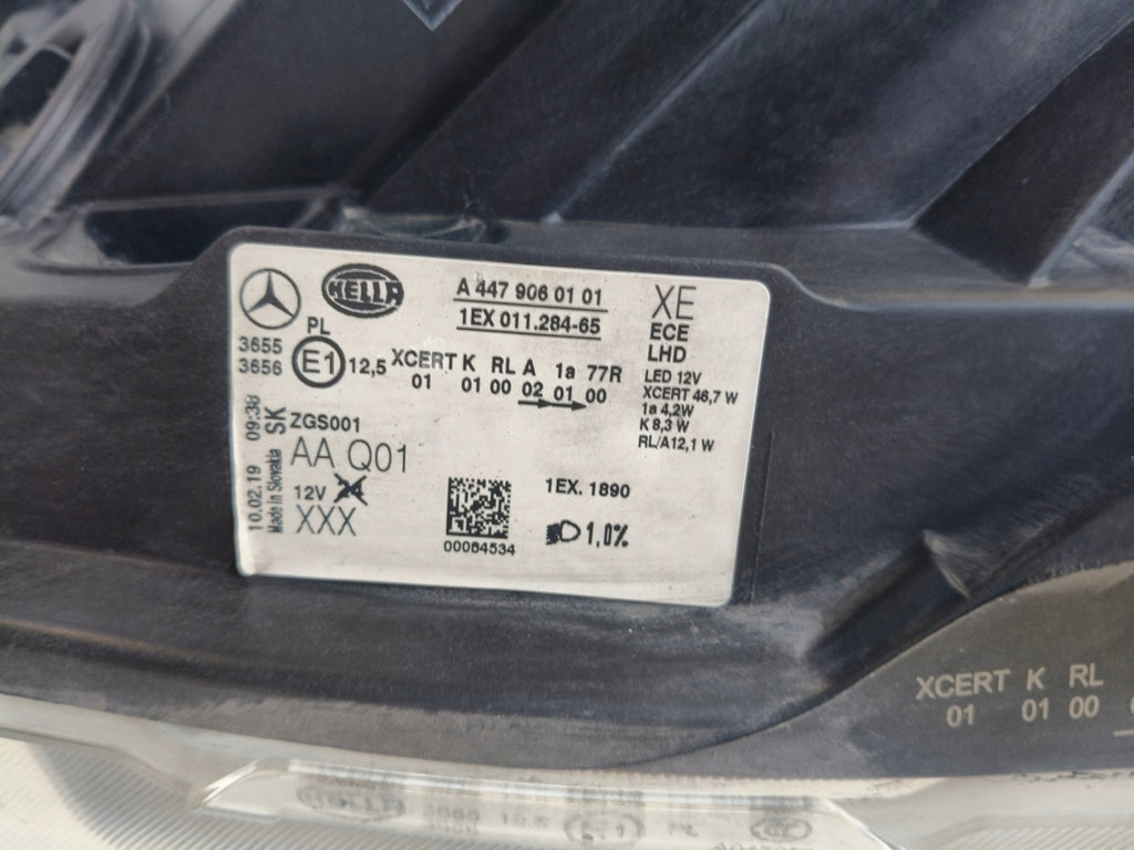 Frontscheinwerfer Mercedes-Benz Vito W447 A4479060101 Full LED Links Headlight SCH8448525552wd
