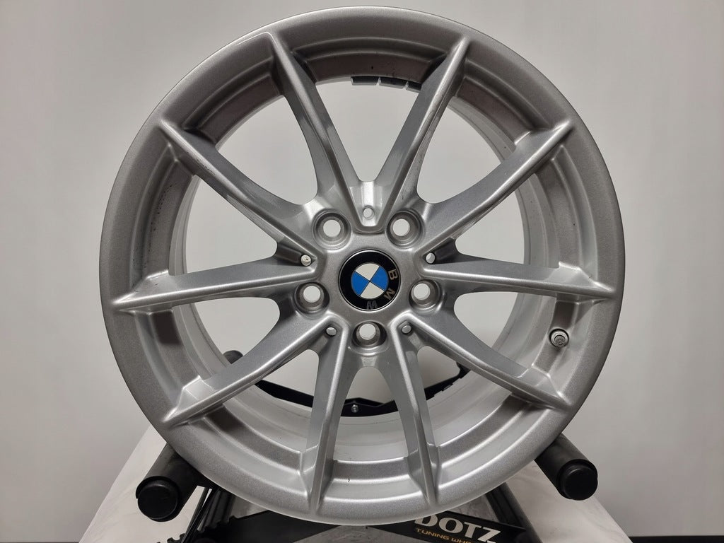 4x Alufelge 16 Zoll 6.5" 5x112 22ET Glanz Silber 6876921 BMW Rim Wheel FEL6502234305nc
