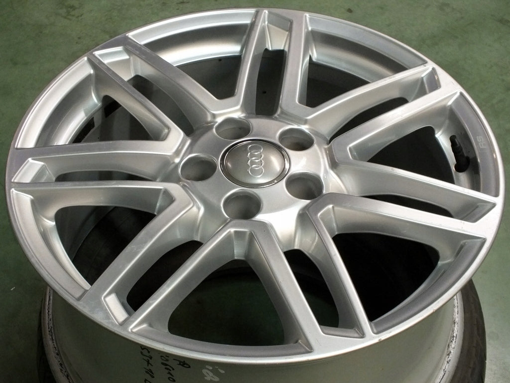 1x Alufelge 18 Zoll 8.5" 5x112 50ET Glanz Silber 8S0601025M Audi Rim Wheel FEL7945477987ga